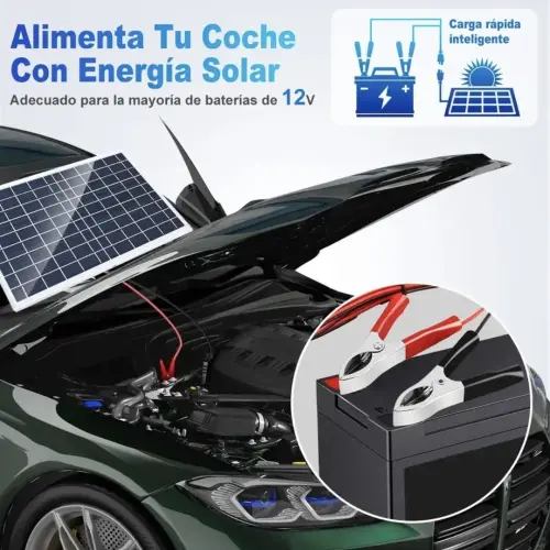 Kit de panel solar con controlador de carga's photo #4