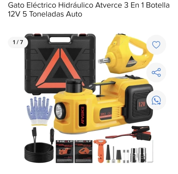 Gato hidraulico 3 en1's foto | Thandy LED & HOME |  BizneCubano